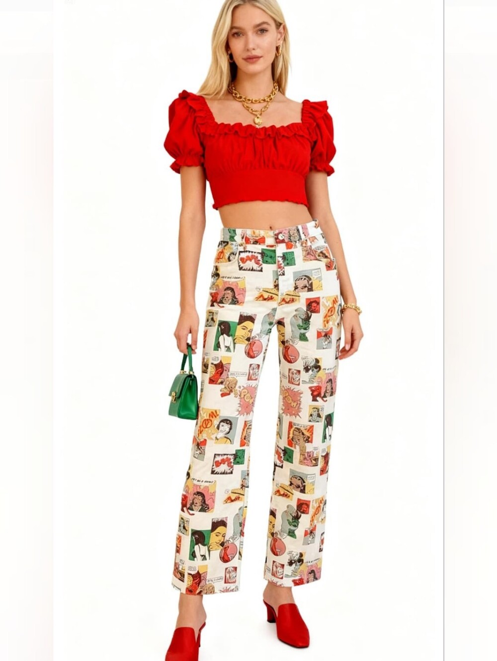 Reformation Comic High-Rise Straight Long Jeans Size 27